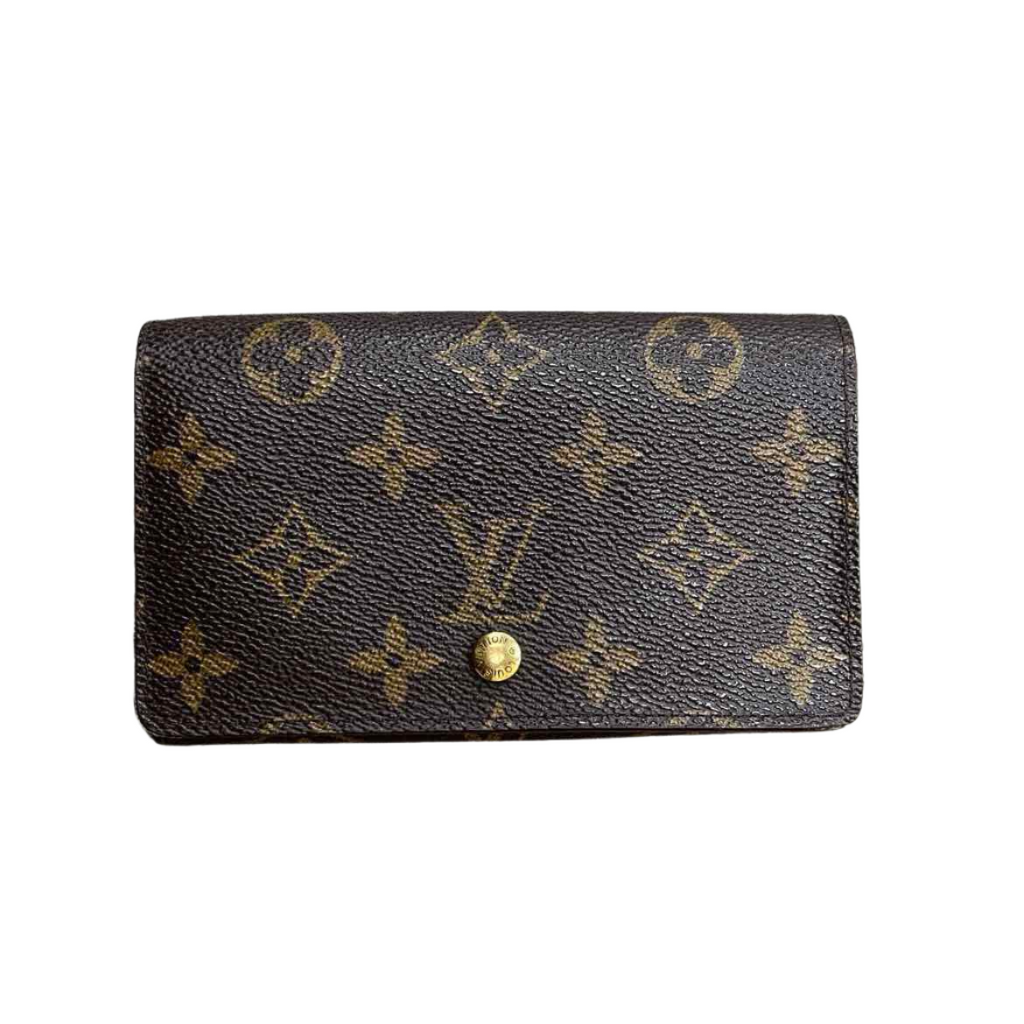 Louis Vuitton Wallet "BIFOLD" Used Brown