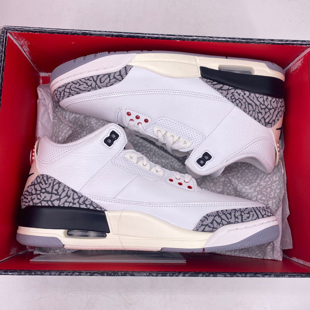 Air Jordan 3 Retro "White Cement Reimagined" 2023 New Size 11