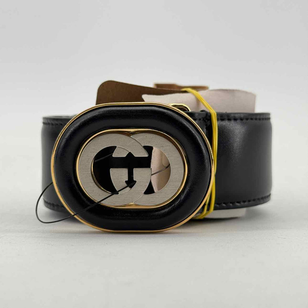 Gucci Belt "GG MARMONT" New Black Size 85