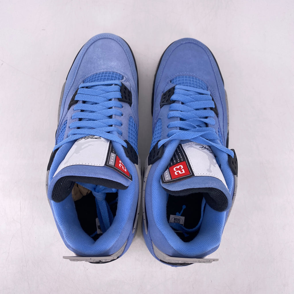 Air Jordan 4 Retro "University Blue" 2021 New Size 8