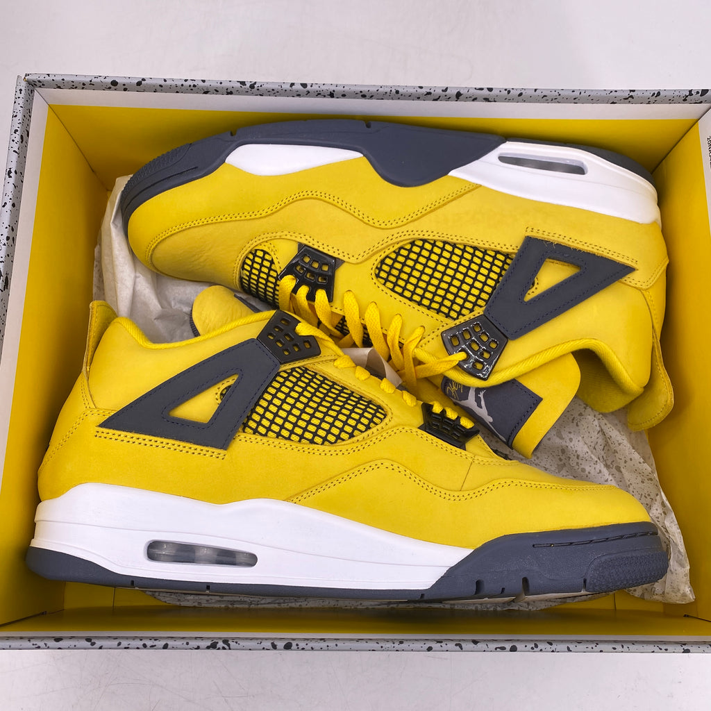 Air Jordan 4 Retro "Lightning" 2021 New Size 13