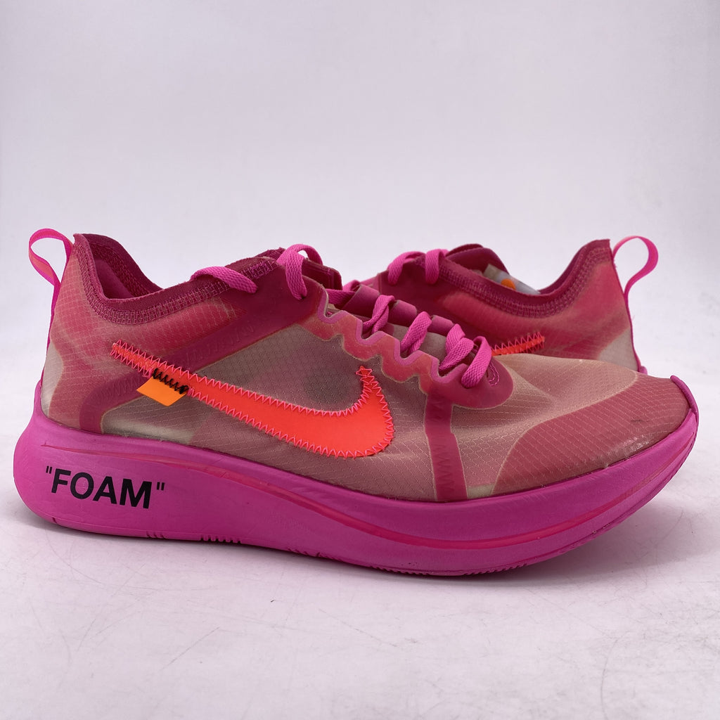 Nike Zoom Fly / OW "Tulip Pink" 2018 Used Size 9