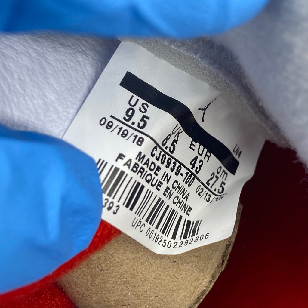 Air Jordan 3 Retro "Tinker University Red" 2019 New Size 9.5