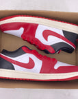 Air Jordan (W) 1 Low "Reverse Black Toe" 2022 New Size 12W
