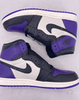 Air Jordan 1 Retro High OG "Court Purple" 2018 New Size 10