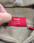 Supreme Hoodie "BOX LOGO" Sand New Size S