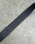 YSL Belt "BLACK BUCKLE" Used Black Size 80CM