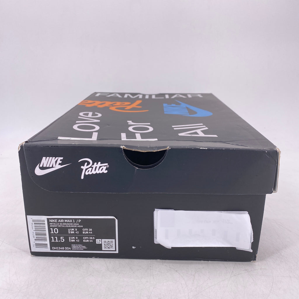 Nike Air Max 1 / Patta "Waves Aqua" 2021 Used Size 10
