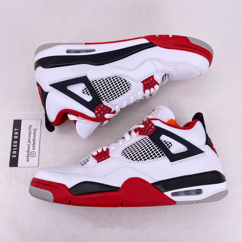Air Jordan 4 Retro "Fire Red" 2020 New Size 12.5