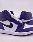Air Jordan 1 Retro High OG "Court Purple 2.0" 2020 New Size 8