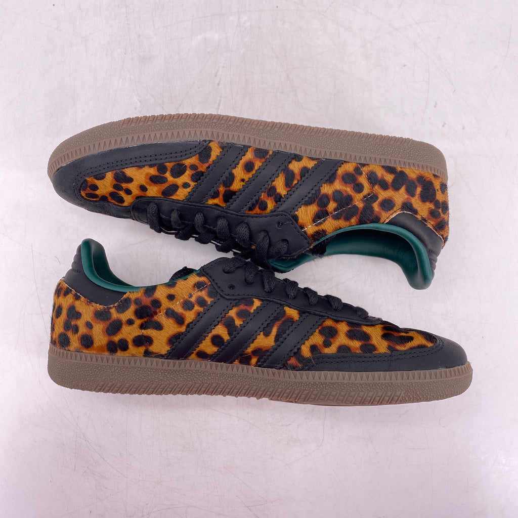Adidas (W) Samba "Green Leopard" 2025 Used Size 6.5W