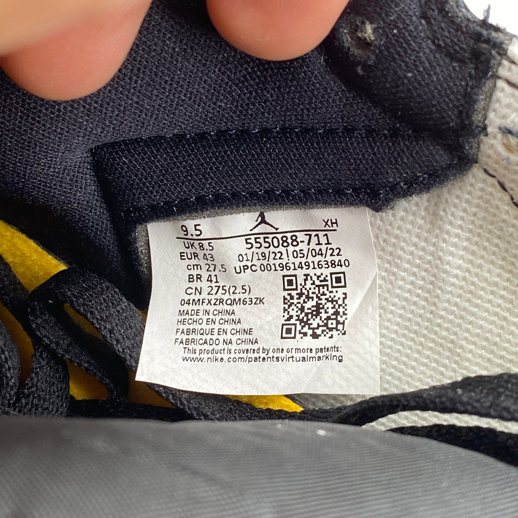 Air Jordan 1 Retro High OG "Taxi" 2022 New Size 9.5