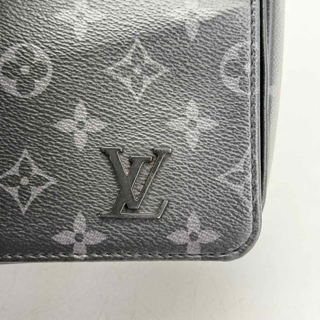 Louis Vuitton Messenger Bag "DISTRICT" Used Black Size PM