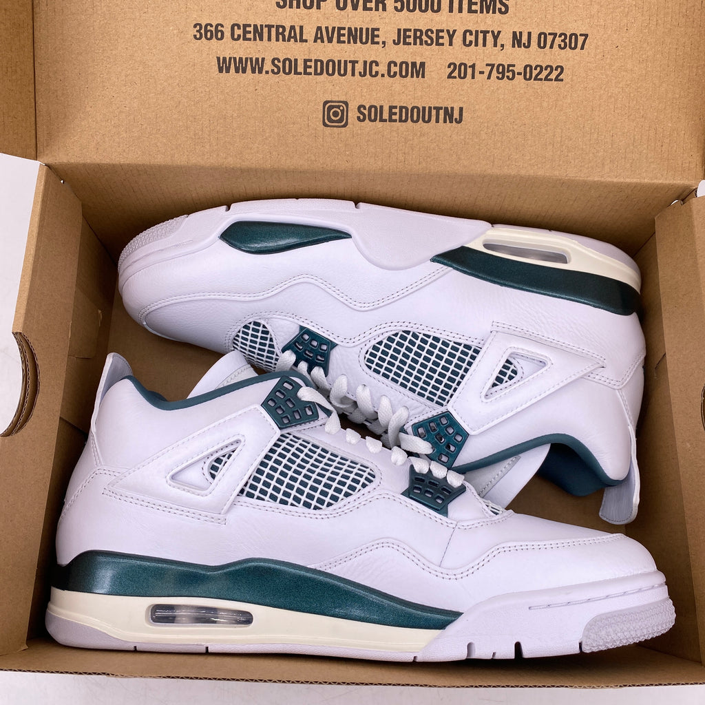 Air Jordan 4 Retro "Oxidized Green" 2024 New Size 11