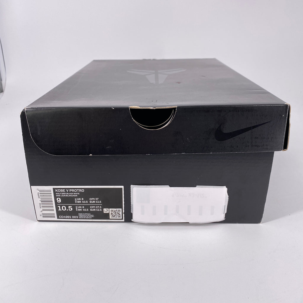 Nike Kobe 5 Protro "Zebra" 2020 New Size 9