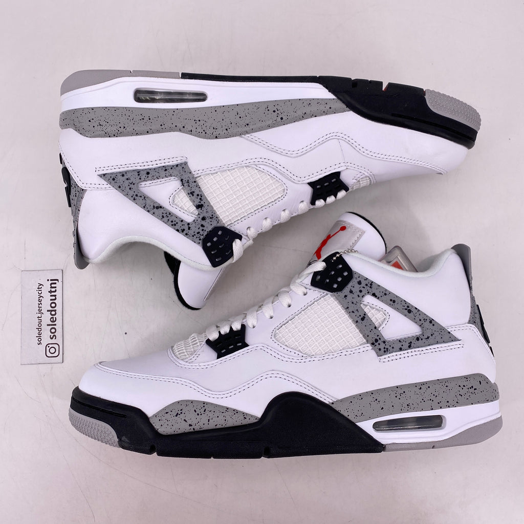 Air Jordan 4 Retro "White Cement" 2016 New Size 10.5
