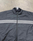 Adidas Track Jacket "KITH" Black Used Size L