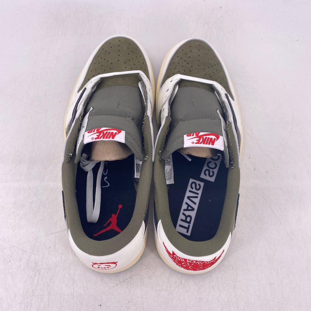 Air Jordan 1 Retro Low "Travis Scott Medium Olive" 2024 New Size 9.5