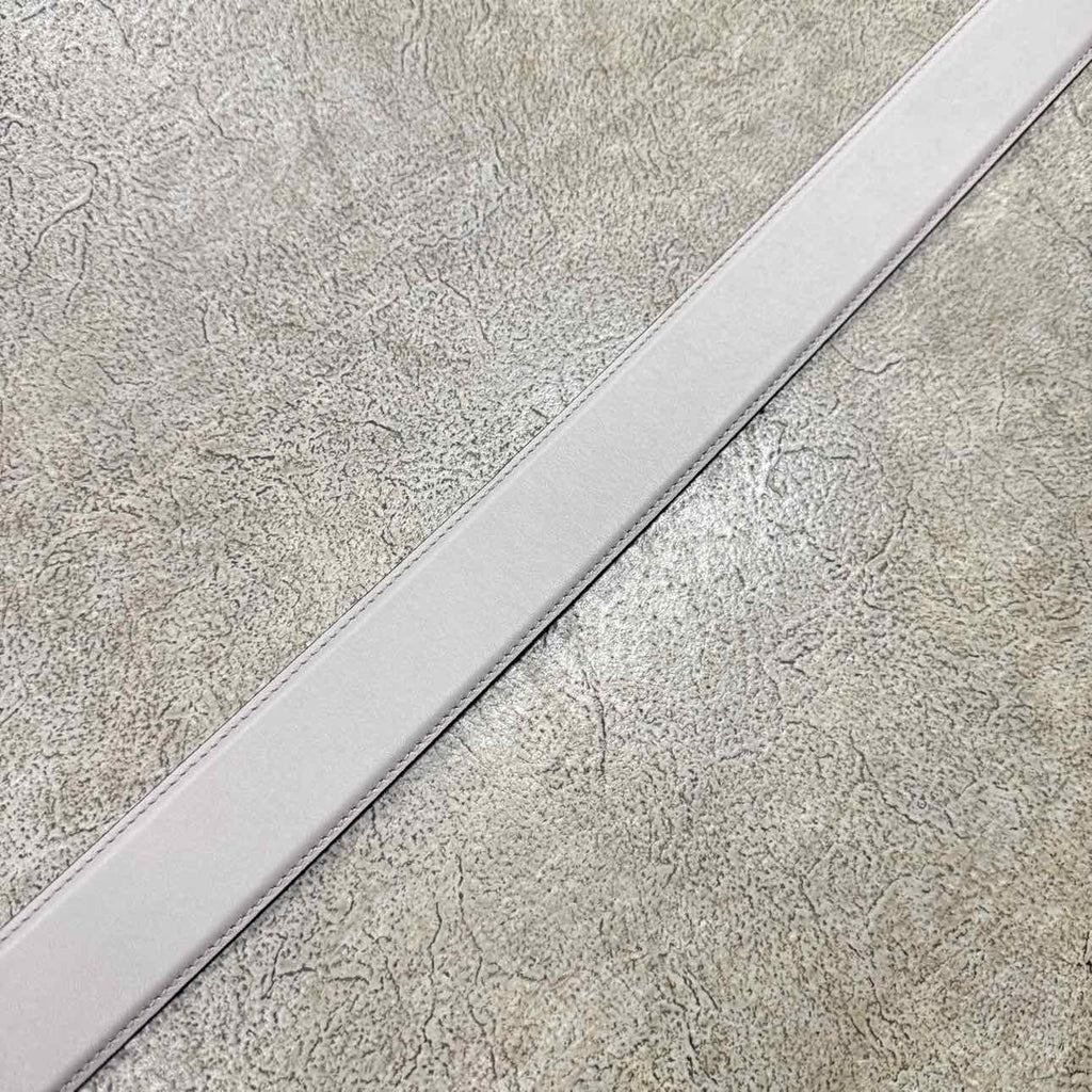 Gucci (W) Belt "SILVER BUCKLE" New Grey Size 34