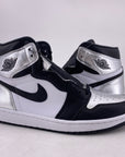 Air Jordan (W) 1 Retro High OG "Silver Toe" 2021 New Size 12W