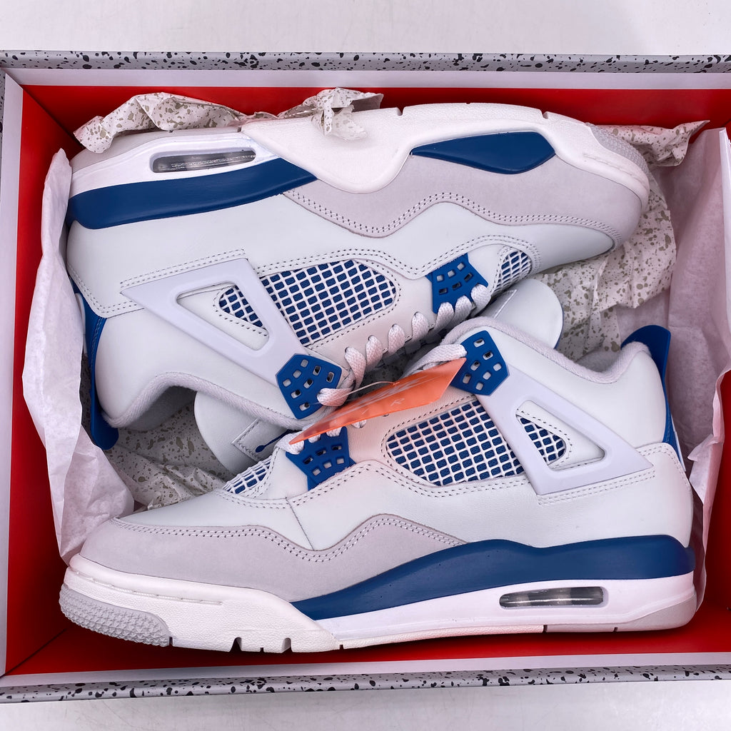 Air Jordan 4 Retro "Military Blue" 2024 New Size 10