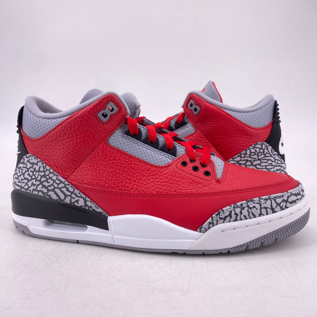 Air Jordan 3 Retro "Unite Fire Red" 2020 New Size 10