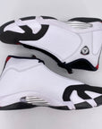 Air Jordan 14 Retro "Black Toe" 2024 Used Size 14