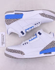 Air Jordan 3 Retro "Unc" 2020 New Size 8