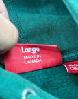 Supreme Hoodie "VIPER" Dark Green Used Size L