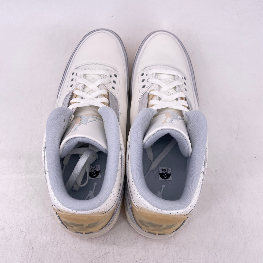 Air Jordan 3 Retro "Craft Ivory" 2024 New Size 13