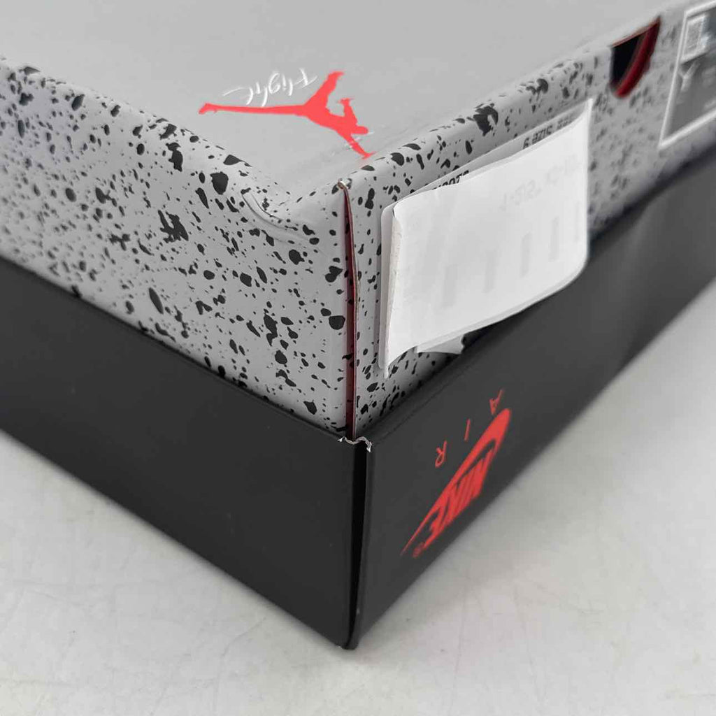 Air Jordan 4 Retro "White Cement" 2025 New Size 9