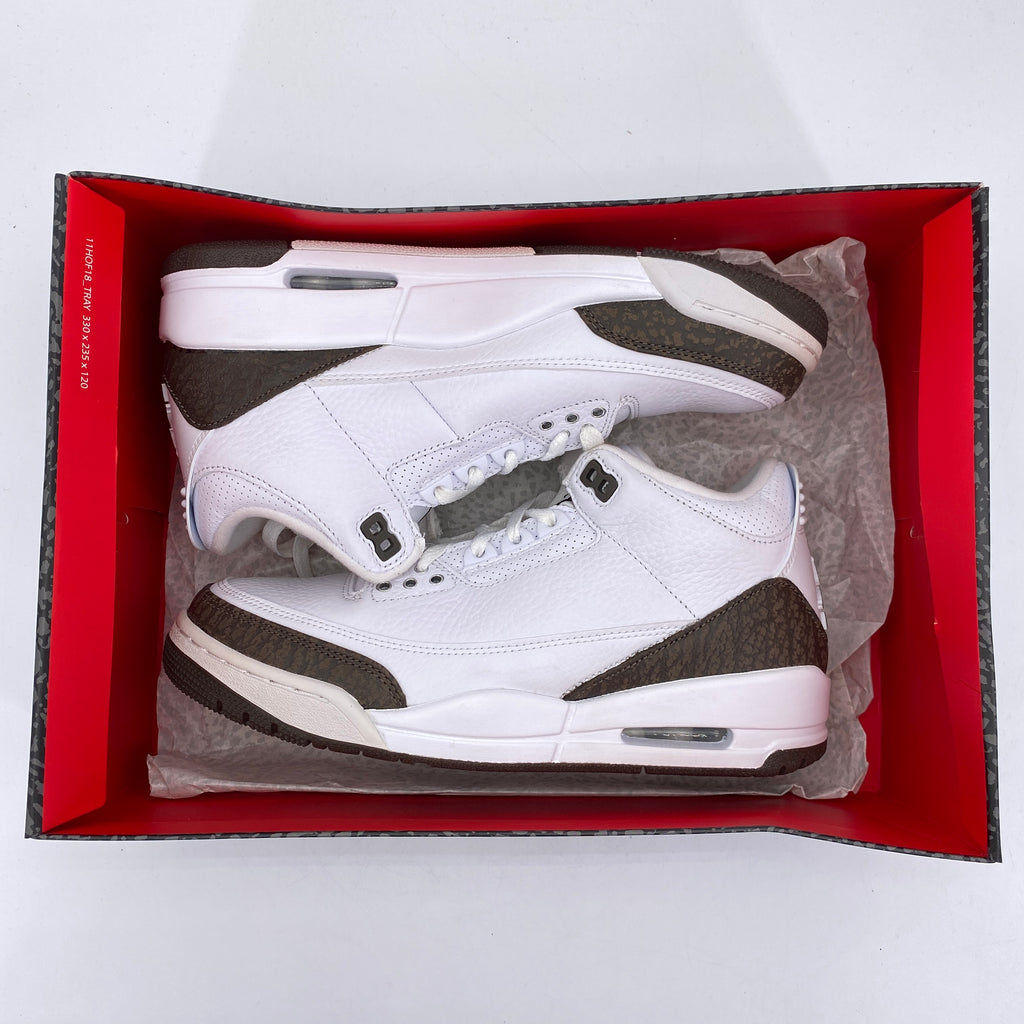 Air Jordan 3 Retro "Mocha" 2018 New Size 7