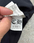 Chrome Hearts Long Sleeve "OUT OF VOGUE" Black Used Size 2XL