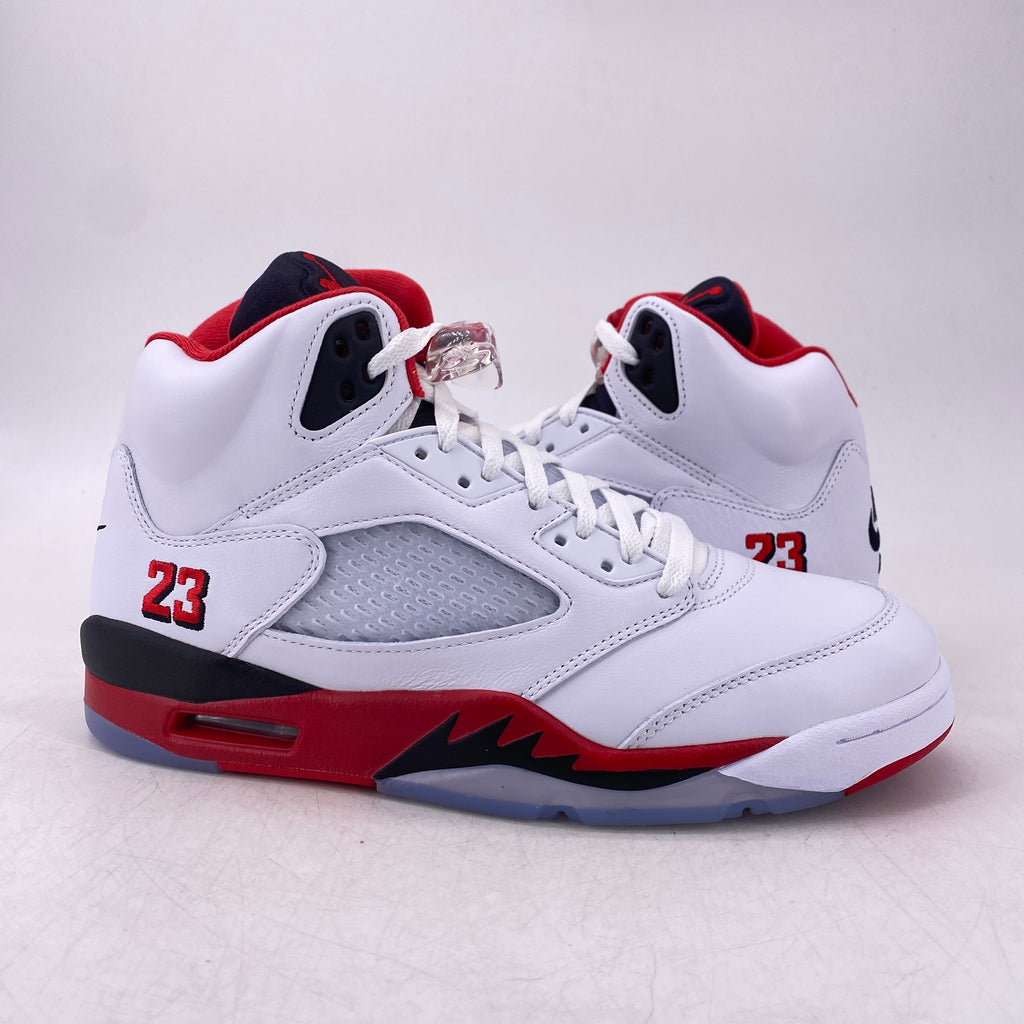 Air Jordan 5 Retro "Fire Red Black Tongue" 2025 New Size 9.5