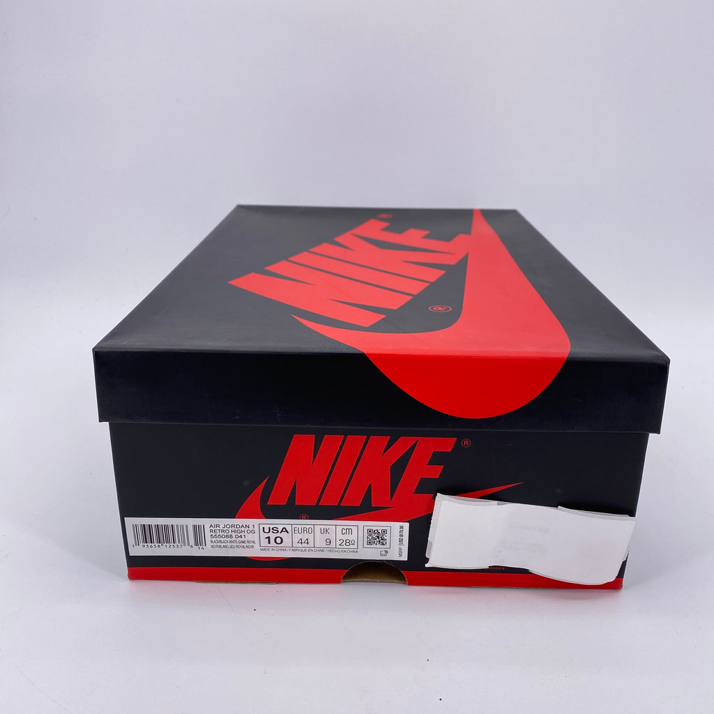 Air Jordan 1 Retro High OG "Royal Toe" 2020 New Size 10