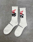 Saint Michael Socks "EYES INTARSIA" Cream New Size OS
