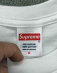 Supreme T-Shirt "BOX LOGO LA FIRE RELIEF" White New Size S