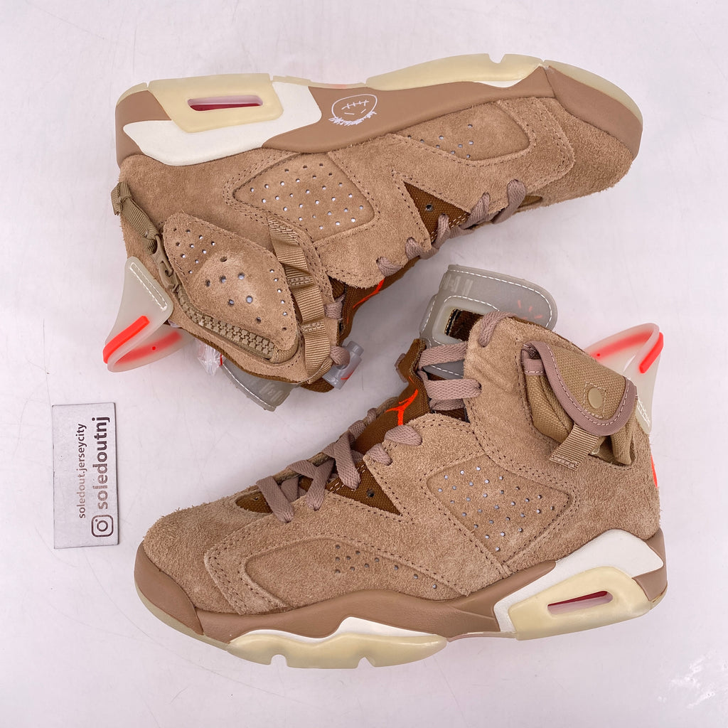 Air Jordan 6 Retro "British Khaki" 2021 New Size 4.5