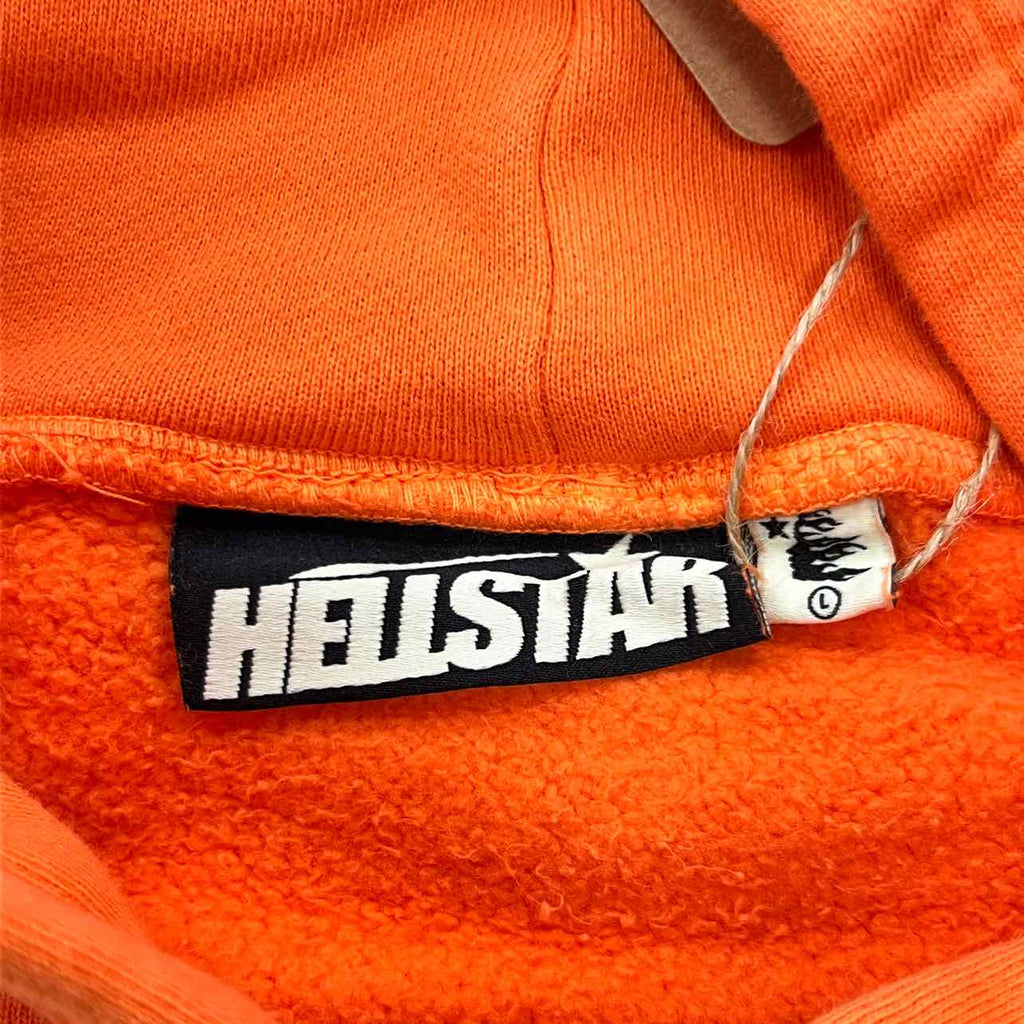 Hellstar Hoodie "FIRE ORANGE" Orange New Size L