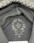 Chrome Hearts Hoodie "VERTICAL LOGO" Brown Used Size XL
