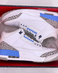Air Jordan 3 Retro "Unc" 2020 Used Size 9.5