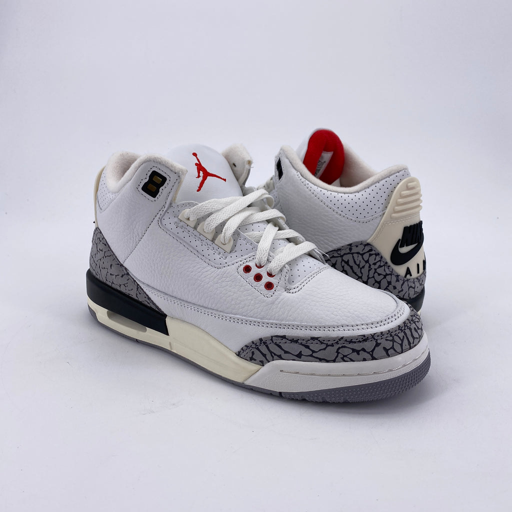 Air Jordan (GS) 3 Retro "White Cement" 2023 New Size 6.5Y