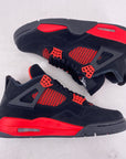 Air Jordan 4 Retro "Red Thunder" 2022 Used Size 8.5