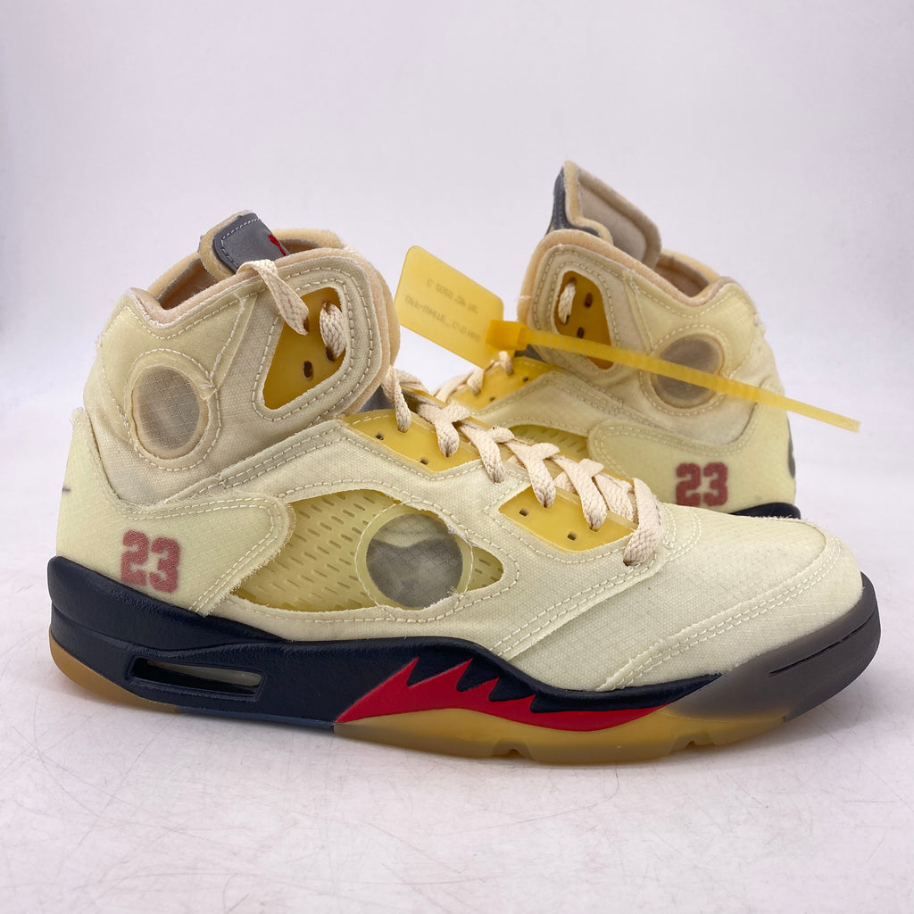 Air Jordan 5 Retro "Ow Sail" 2020 Used Size 8.5