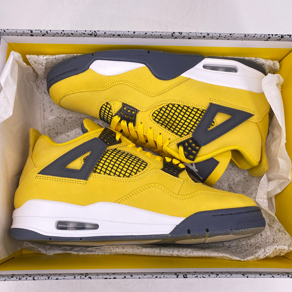 Air Jordan 4 Retro "Lightning" 2021 New Size 9.5