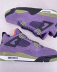 Air Jordan (W) 4 Retro "Canyon Purple" 2022 New Size 10.5