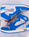 Air Jordan 1 Retro High OG "Off White Unc" 2018 New Size 12