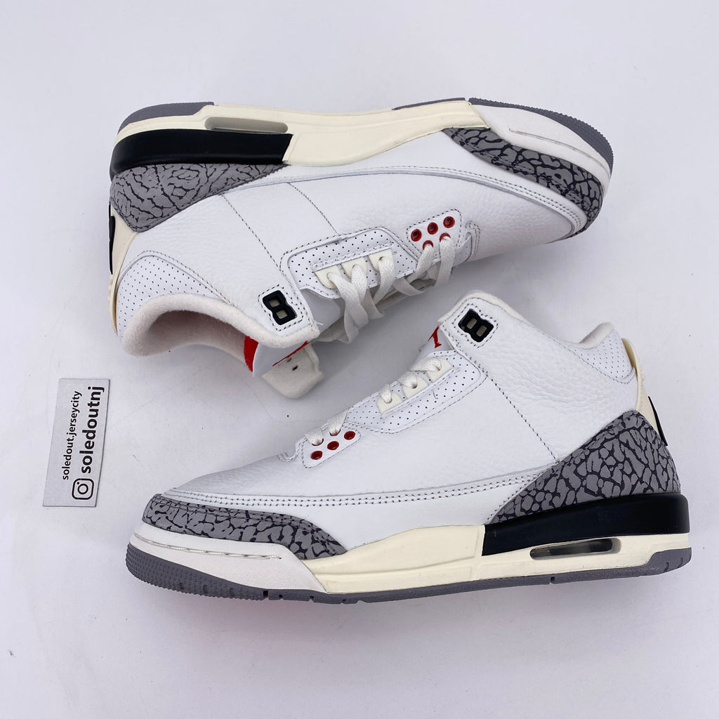 Air Jordan (GS) 3 Retro "White Cement" 2023 New Size 6.5Y