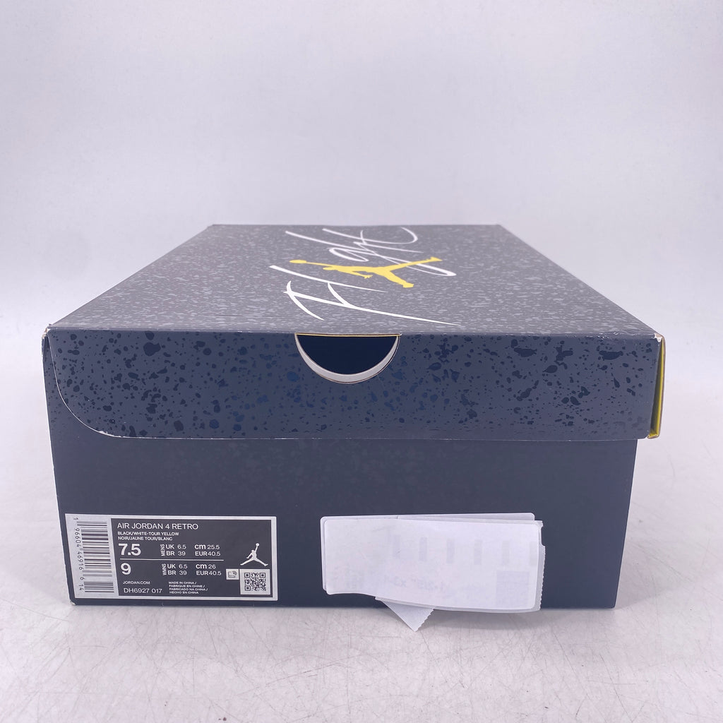 Air Jordan 4 Retro "Thunder" 2023 New Size 7.5