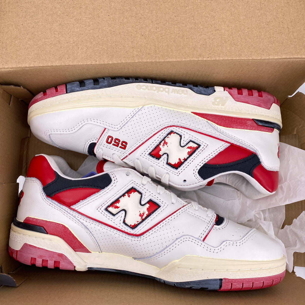 New Balance 550 "Vintage Team Red" 2024 New Size 10